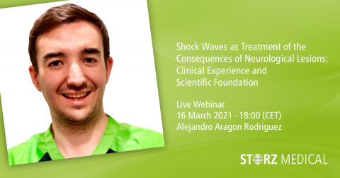 STORZ MEDICAL Live Webinar »Shock Waves as Treatment of the Consequences of Neurological Lesions« 