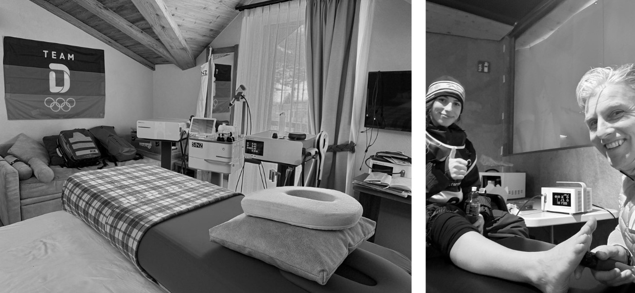 Equipo médico y Annika Morgan